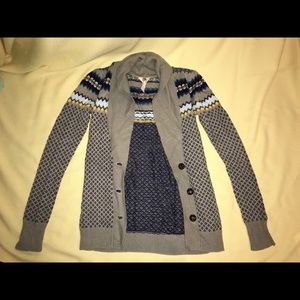 Patterned cardigan